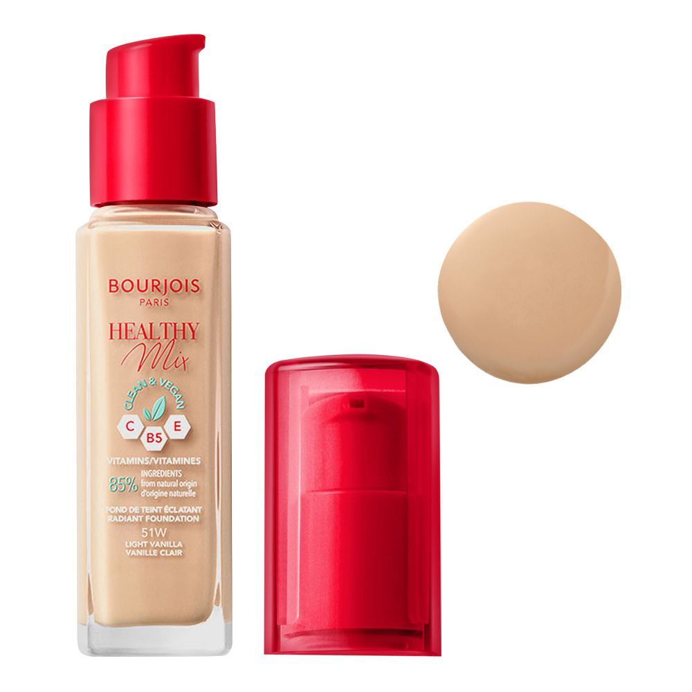 Bourjois Healthy Mix Anti - Fatigue FoundationpkBourjois Healthy Mix Anti - Fatigue Foundation