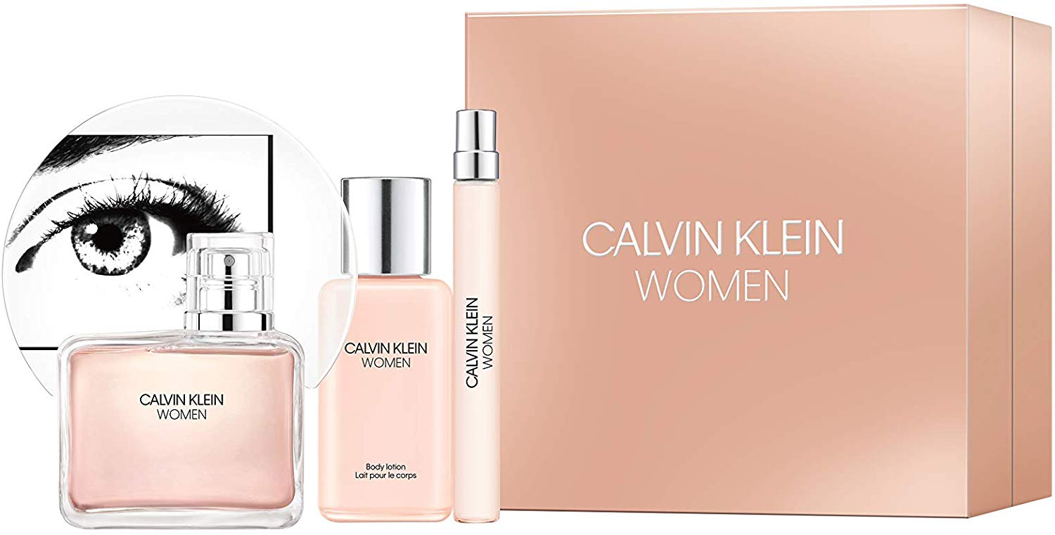 Calvin Klein Women Perfume 3 Piece Gift Set Edp Spray 3.4 OZ + Lotion + Mini Nib-Gift Set - AllurebeautypkCalvin Klein Women Perfume 3 Piece Gift Set Edp Spray 3.4 OZ + Lotion + Mini Nib-Gift Set