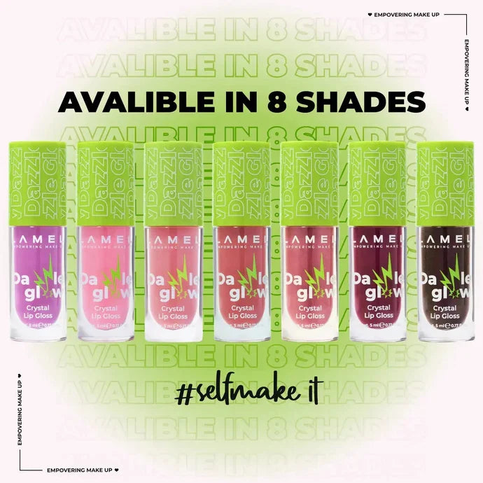 LAMEL Dazzle Glow Lip Gloss 407 Provocative