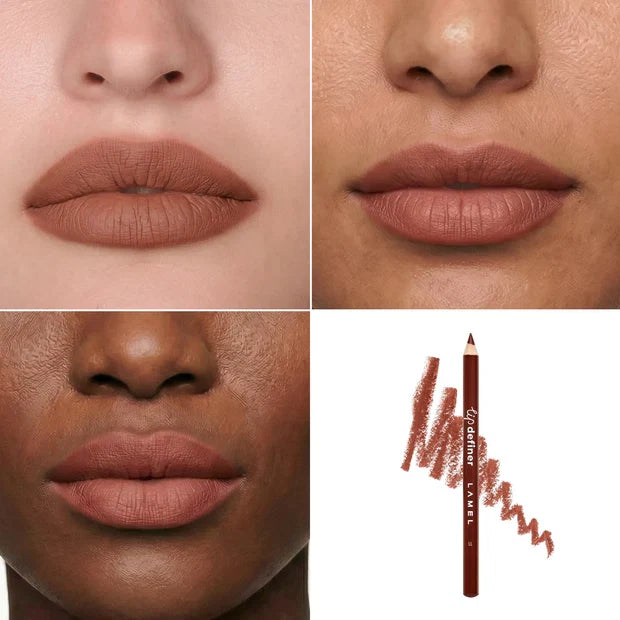 Lamel Contour Pencil Lip Definer 411 Chocolate Whisper