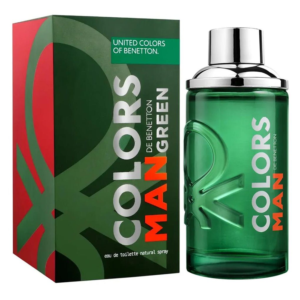 Benetton Colors Man Green Edt Spray For Men 200Ml - AllurebeautypkBenetton Colors Man Green Edt Spray For Men 200Ml