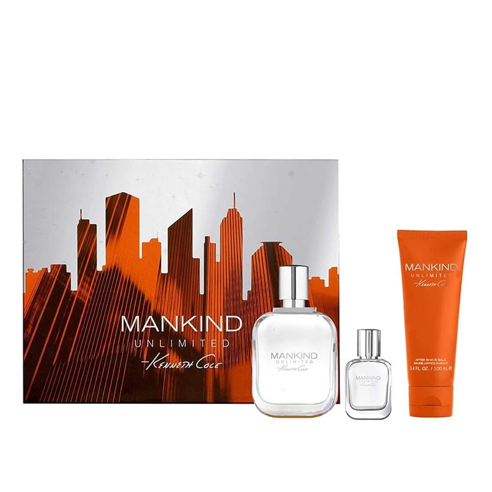 Kenneth Cole Mankind Men EDT 100Ml+EDT+15Ml+ASB 100Ml - AllurebeautypkKenneth Cole Mankind Men EDT 100Ml+EDT+15Ml+ASB 100Ml