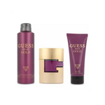 Guess Gold For Men Set EDT - 75Ml+Shower Gel 200ML+Body Spray 226Ml