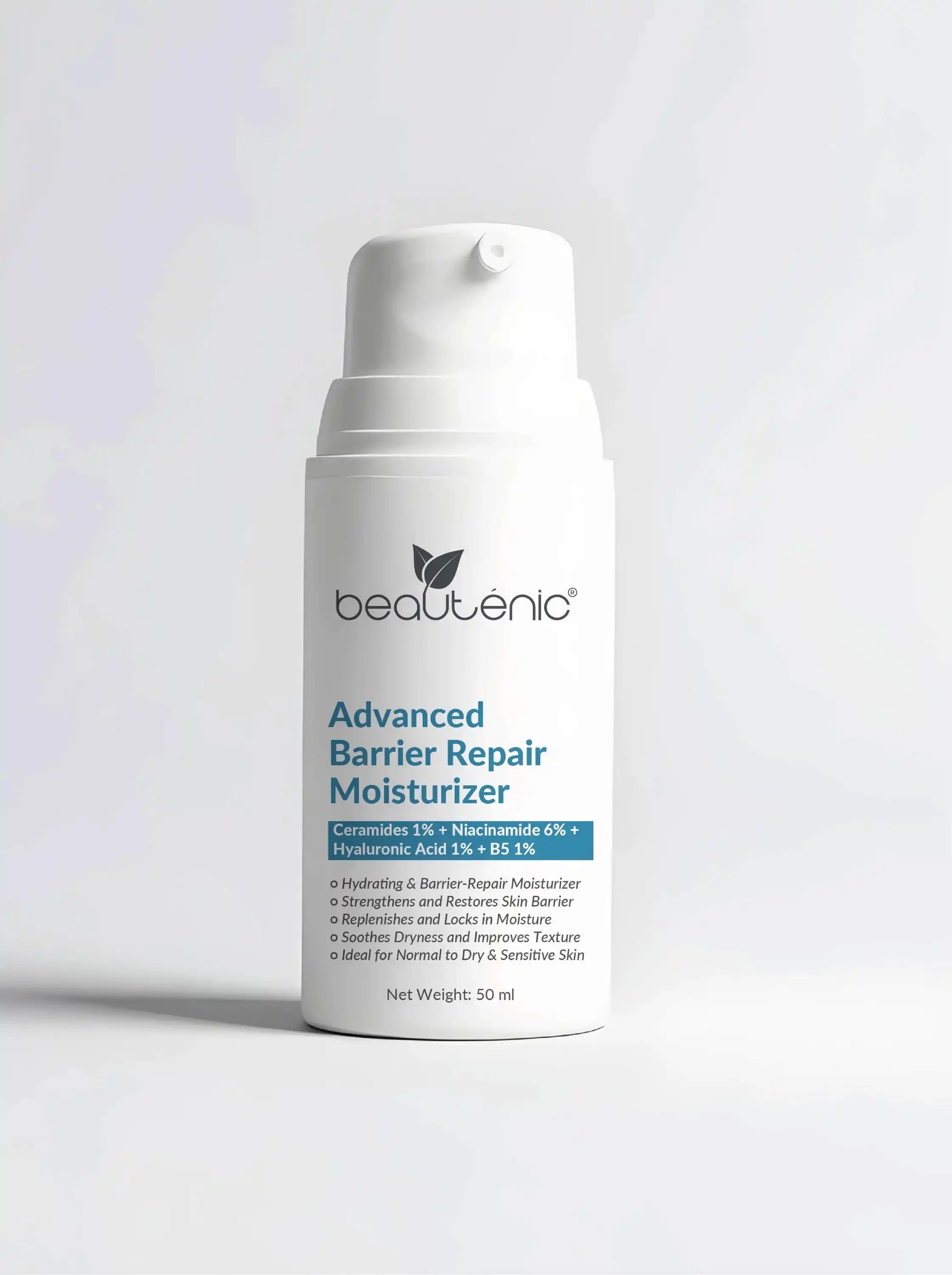 Advanced Barrier Repair Moisturizer - Ceramides 1% + Niacinamide 6% + HA 1% + B5 1%
