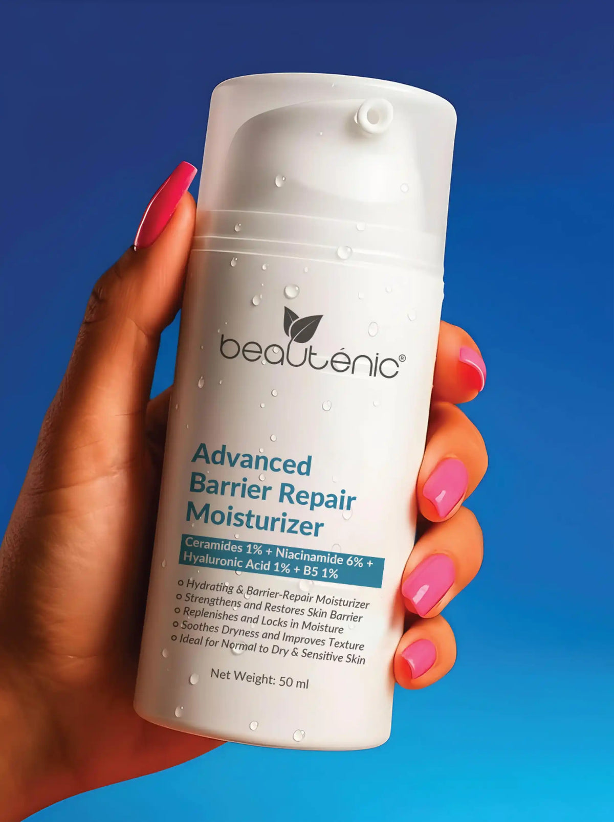 Advanced Barrier Repair Moisturizer - Ceramides 1% + Niacinamide 6% + HA 1% + B5 1%