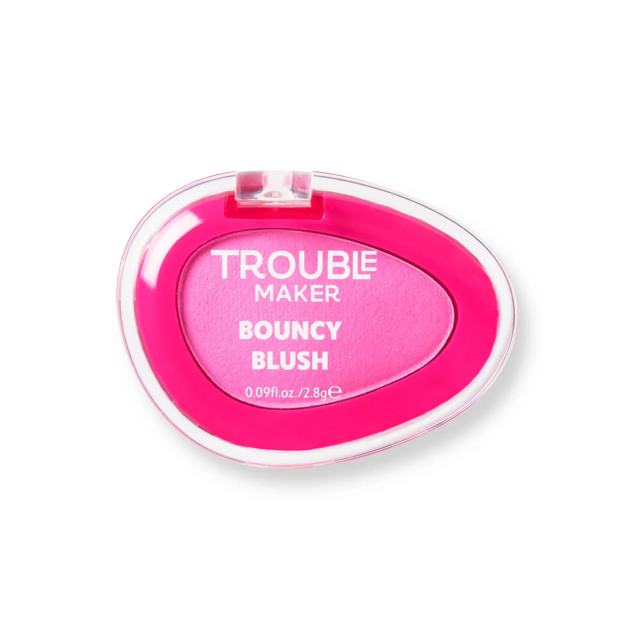 Trouble Maker Bouncy Blush Stain Bounce Hot Pink 2.8gm