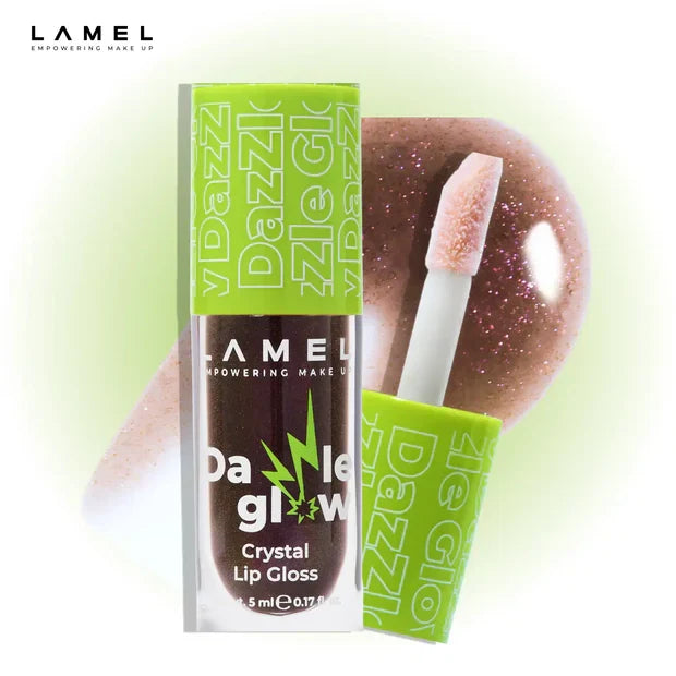 LAMEL Dazzle Glow Lip Gloss 408 Cherry Cola