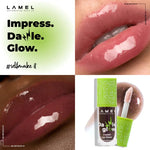 LAMEL Dazzle Glow Lip Gloss 408 Cherry Cola