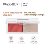Relove By Revolution Colour - Play Blushed Duo Cute