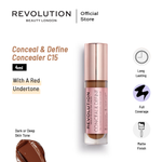 Makeup Revolution Conceal & Define Concealer - C15 4ml