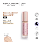 Makeup Revolution Conceal & Define Concealer - C4 4ml