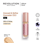 Makeup Revolution Conceal & Define Concealer - C8.5 4ml