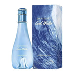 Davidoff Cool Water perfume bottle and packaging on a white background
