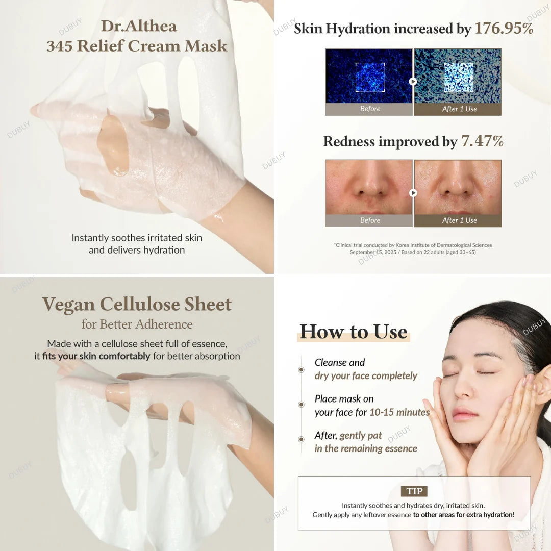 Dr. Althea - 345 Relief Cream Mask 25gm