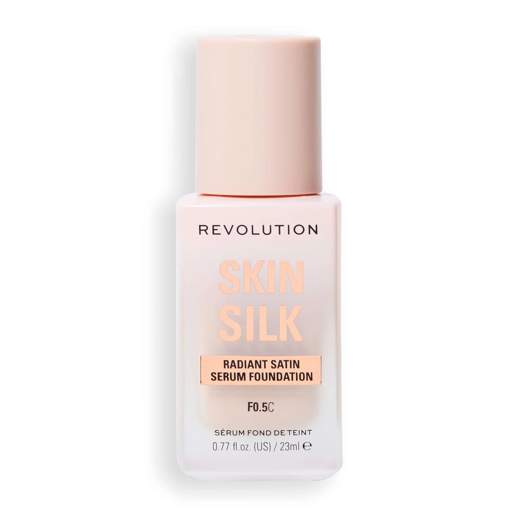 Revolution Skin Silk Serum Foundation F0.5C 23ml