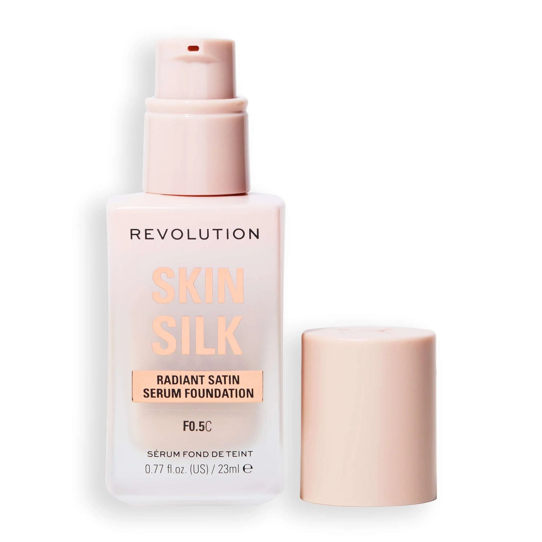 Revolution Skin Silk Serum Foundation F0.5C 23ml