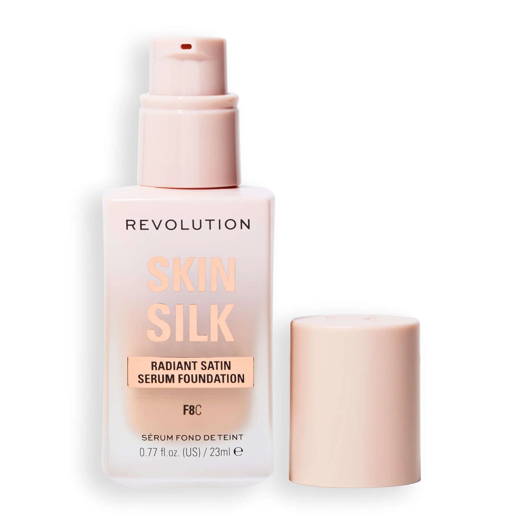 Revolution Skin Silk Serum Foundation F8C 23ml