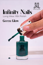 Infinity Nails Long Wear Nail Polish - Green Glow