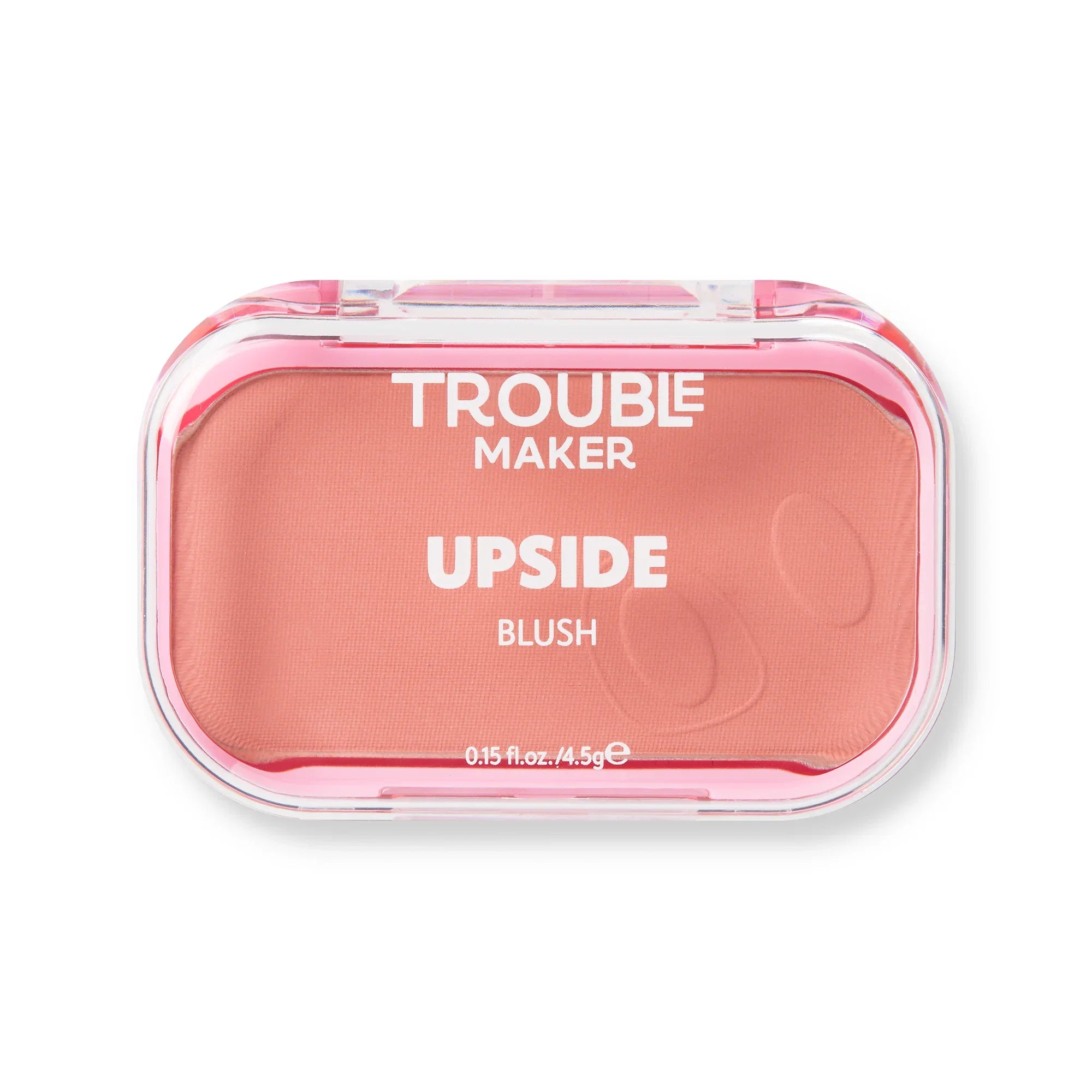 Trouble Maker Upside Powder Blush Glass Half Full 4.5gm