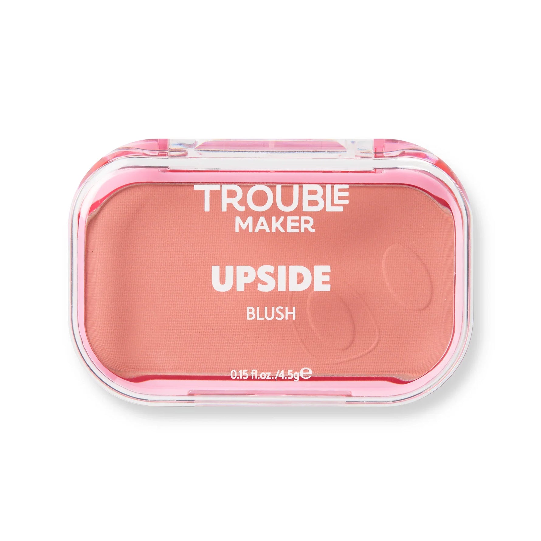 Trouble Maker Upside Powder Blush Glass Half Full 4.5gm