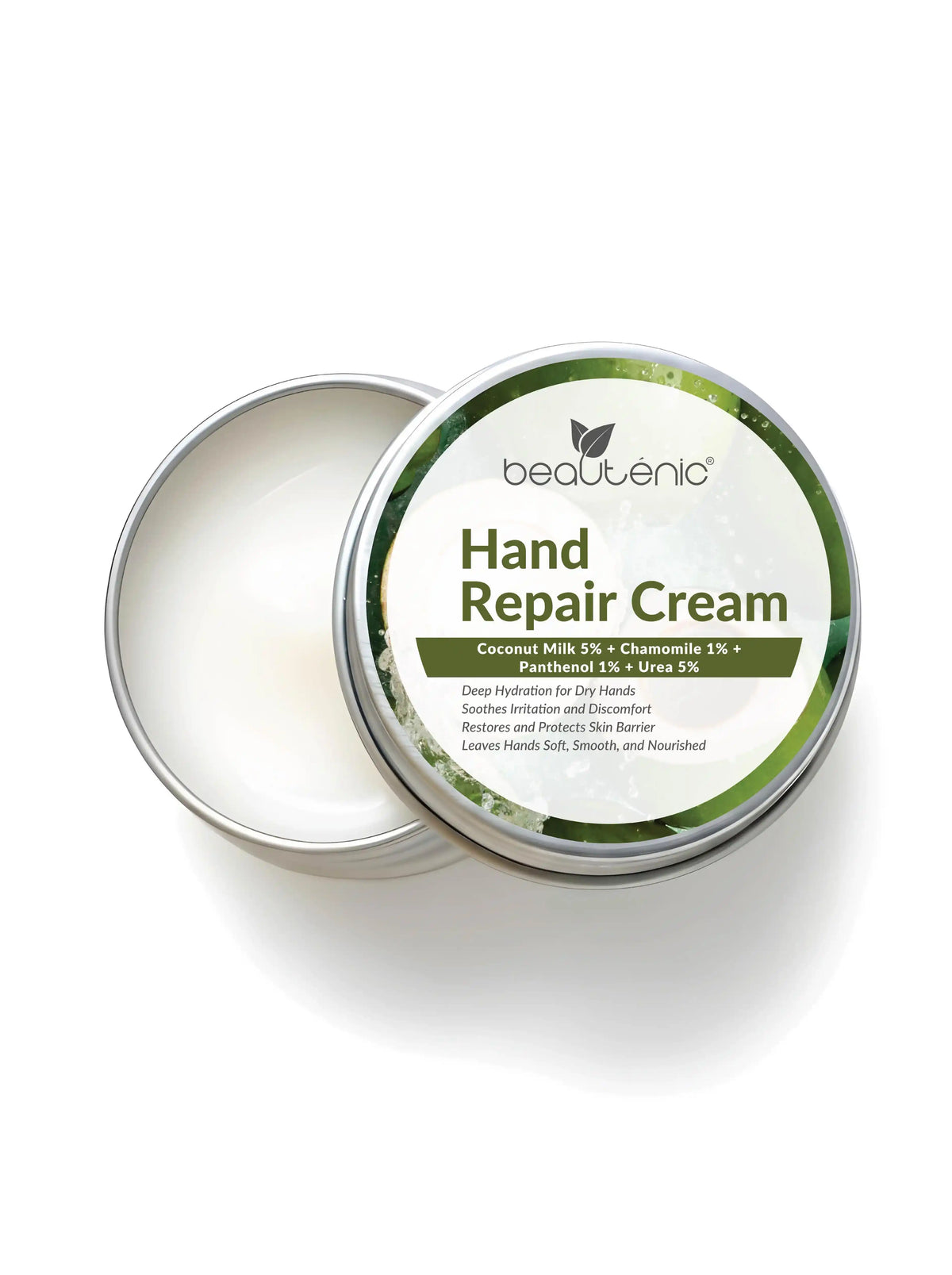 Hand Repair Cream – Coconut Milk 5% + Chamomile 1% + Panthenol 1% + Urea 5%