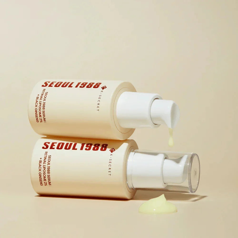 K-Secret - SEOUL 1988 Serum : Retinal Liposome 2% + Black Ginseng 30ml