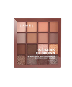 LAMEL 16 Shades Of Brown Eyeshadow Palette № 16-3