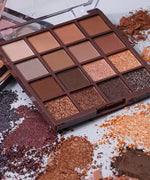 LAMEL 16 Shades Of Brown Eyeshadow Palette № 16-3
