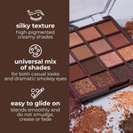 LAMEL 16 Shades Of Brown Eyeshadow Palette № 16-3