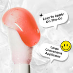 LAMEL Moisturizing Lip Oil LET'S GLAZE 402 Strawberry Jam 4gm