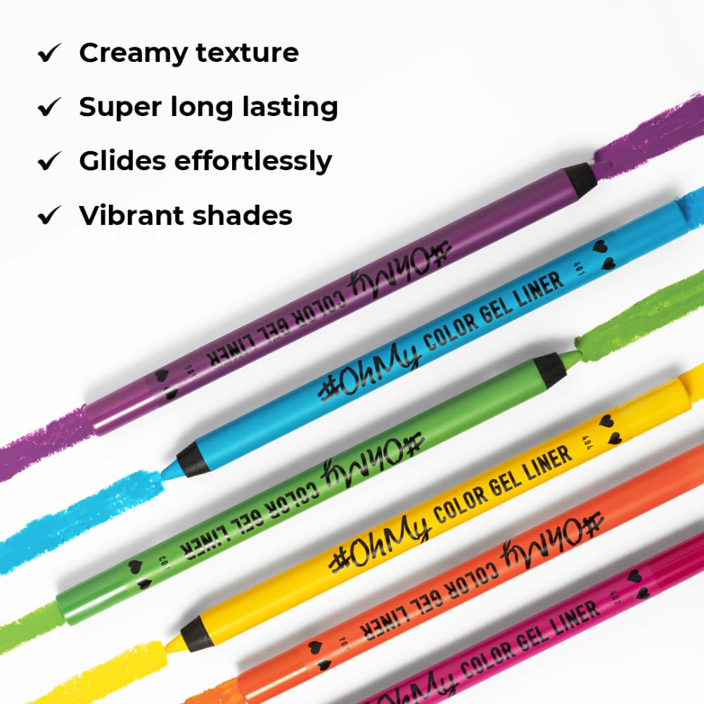 LAMEL Oh My Color Gel Eye Liner №404 Yellow