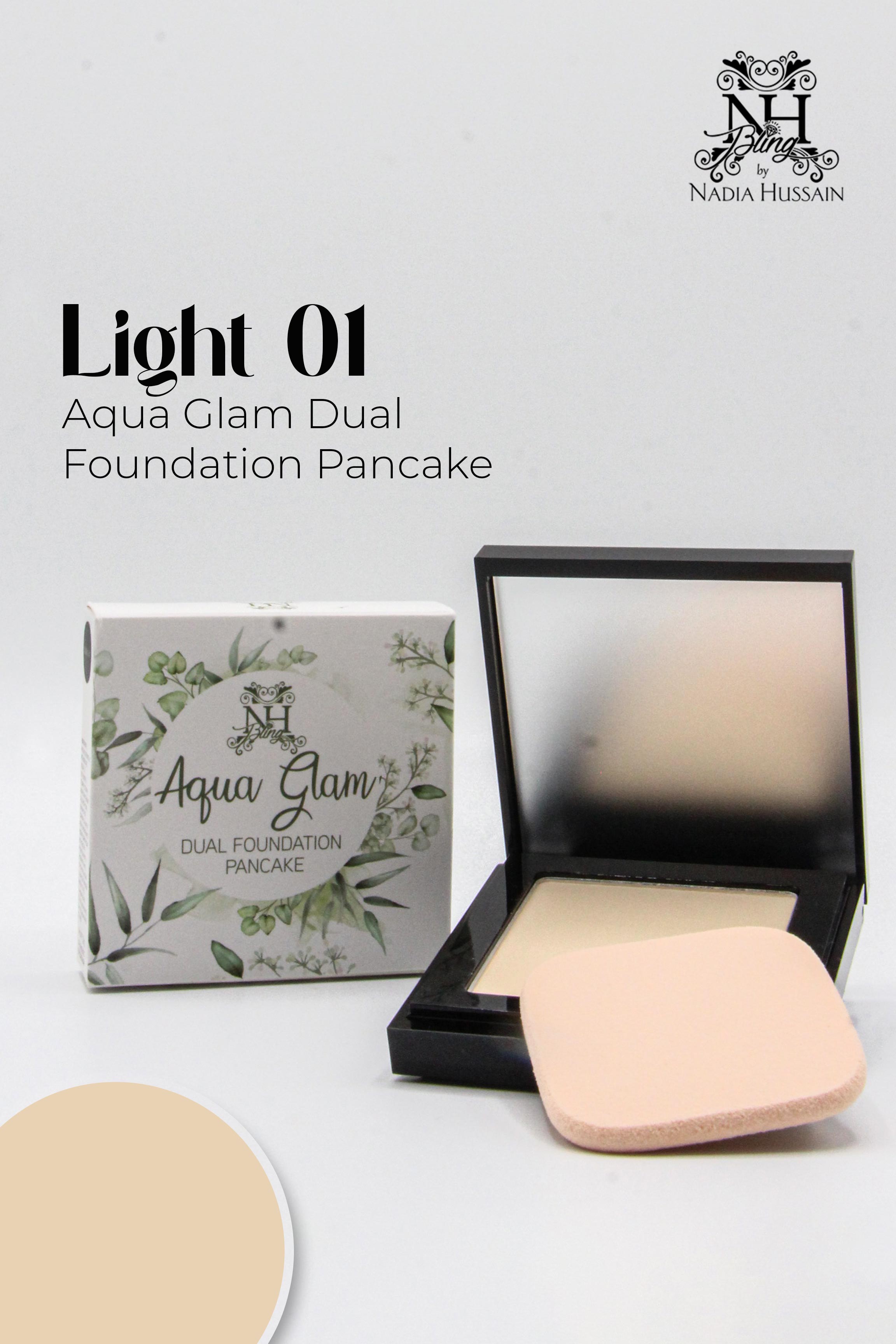 Aqua Glam Dual Foundation Pancake