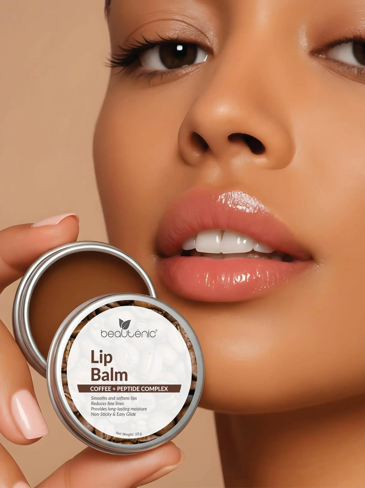 Lip Balm with Coffee + Peptide Complex