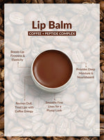 Lip Balm with Coffee + Peptide Complex