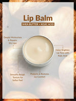 Lip Balm with Shea Butter + Kojic Acid