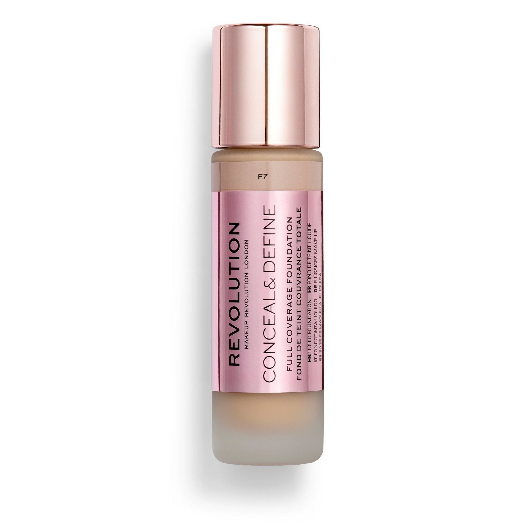 Makeup Revolution Conceal & Define Foundation F7 23 ml