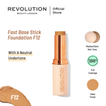 Makeup Revolution Fast Base - Stick Foundation F12