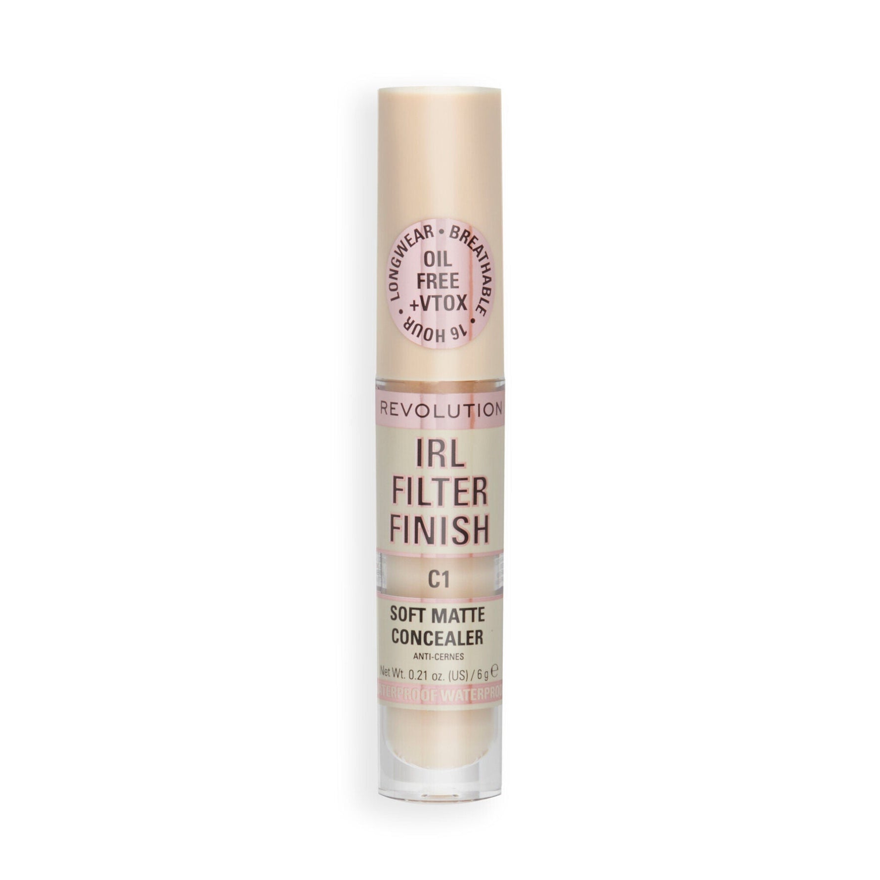 Makeup Revolution IRL Filter Finish Concealer C1 6gm