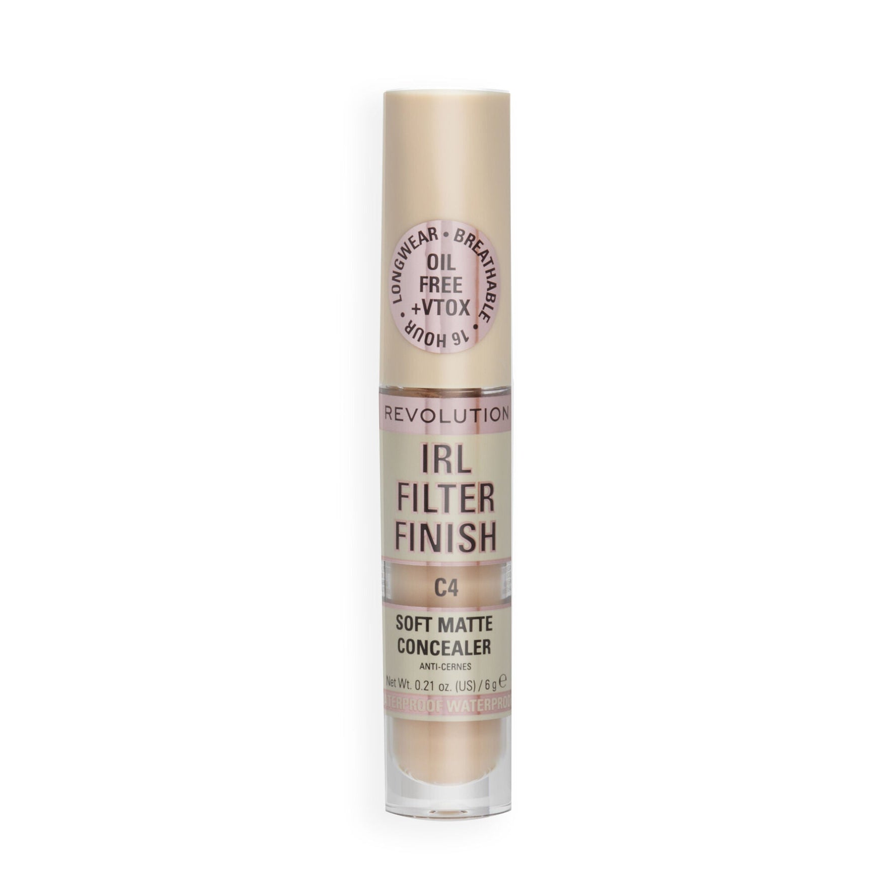Makeup Revolution IRL Filter Finish Concealer C4 6gm