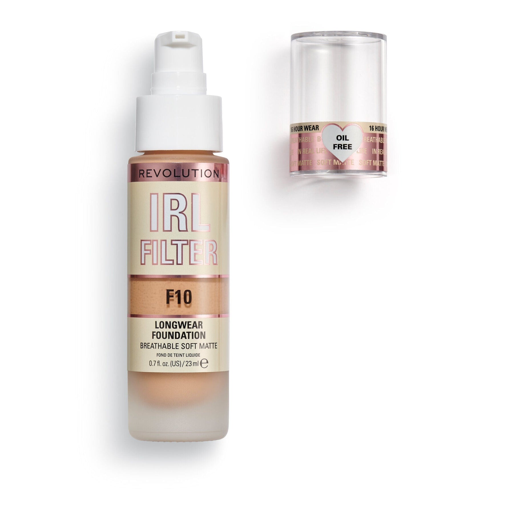Makeup Revolution IRL Filter Longwear Foundation F10 23ml