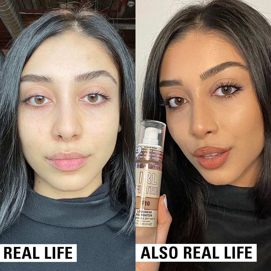 Makeup Revolution IRL Filter Longwear Foundation F10 23ml