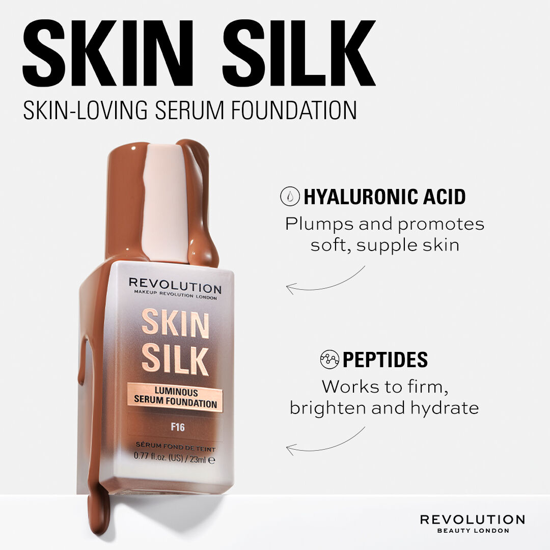 Revolution Skin Silk Serum Foundation F6N 23ml