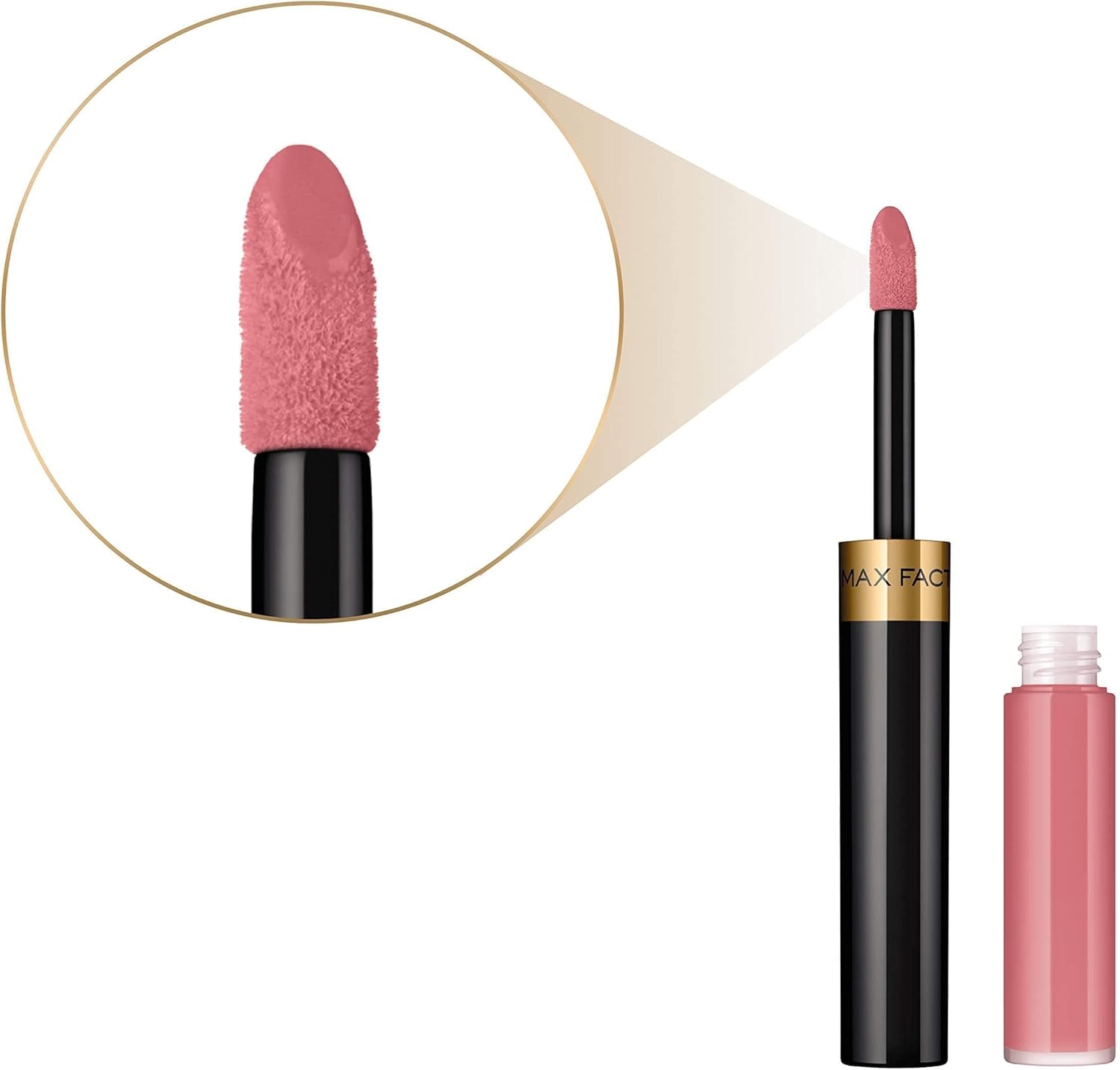 Max Factor Lipfinity Lip Colour Lipstick 2Step Long Lasting 010 Whisper 2.3Ml
