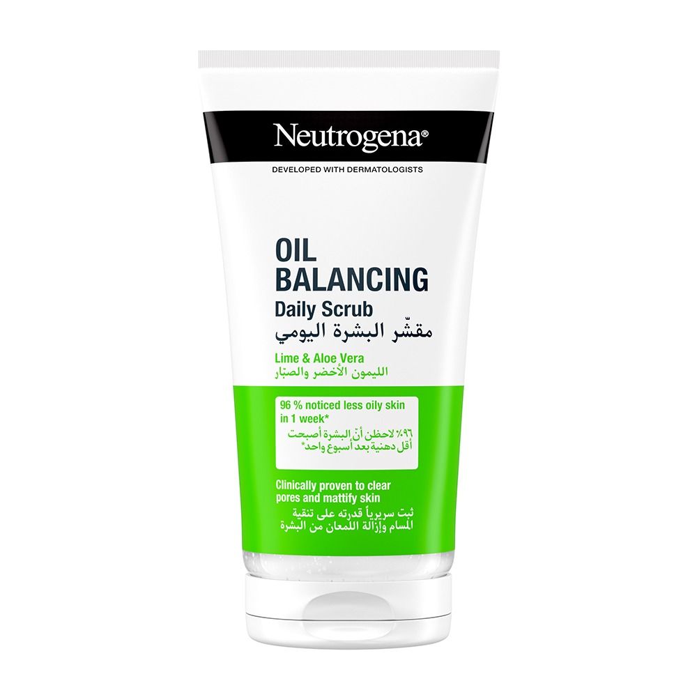 Neutrogena Oil Balancing Daily Exfoliator with Lime 150ml