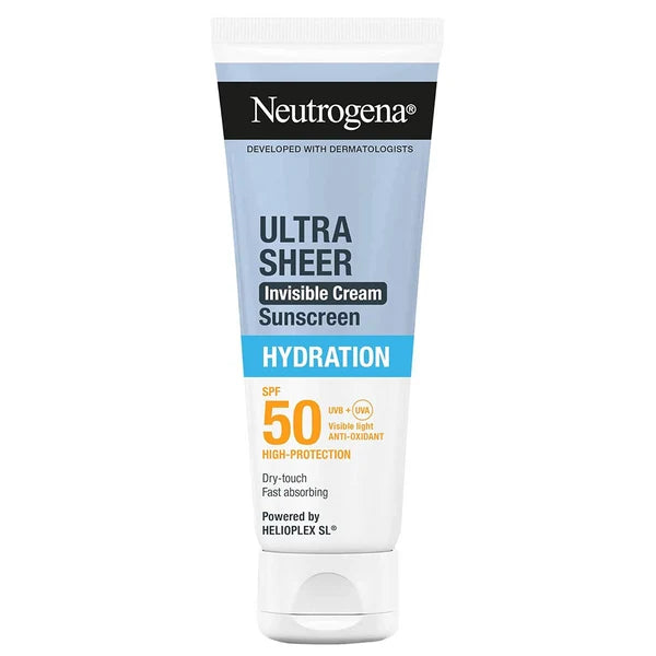 Neutrogena Ultra sheer Hydration Fluid Sunscreen SPF 50+ 50ml
