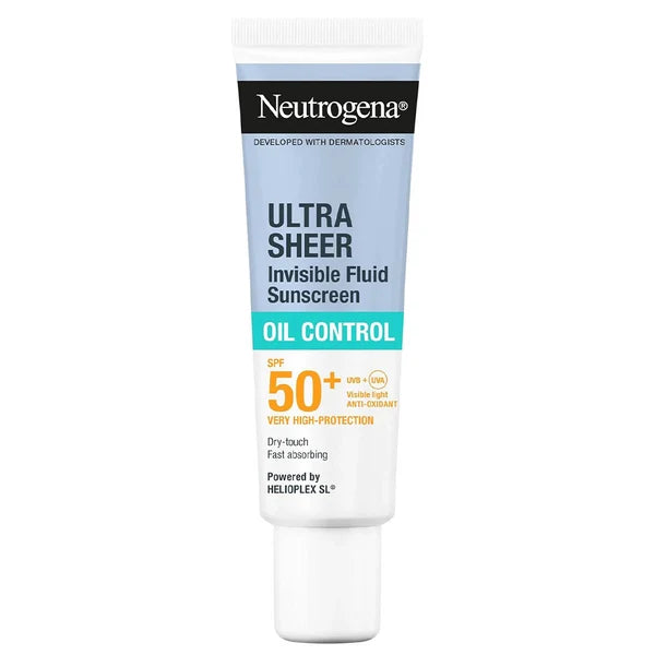 Neutrogena Ultra sheer Oil Control Fluid Sunscreen SPF 50+ 50ml