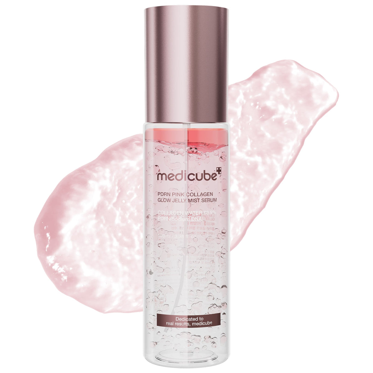 PDRN Pink Collagen Glow Jelly Mist Serum - Medicube