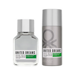 Benetton United Dreams Aim High For Men Set Edt - 100Ml+Deodrant 150Ml