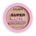 Relove By Revolution Super Matte Pressed Powder Vanilla