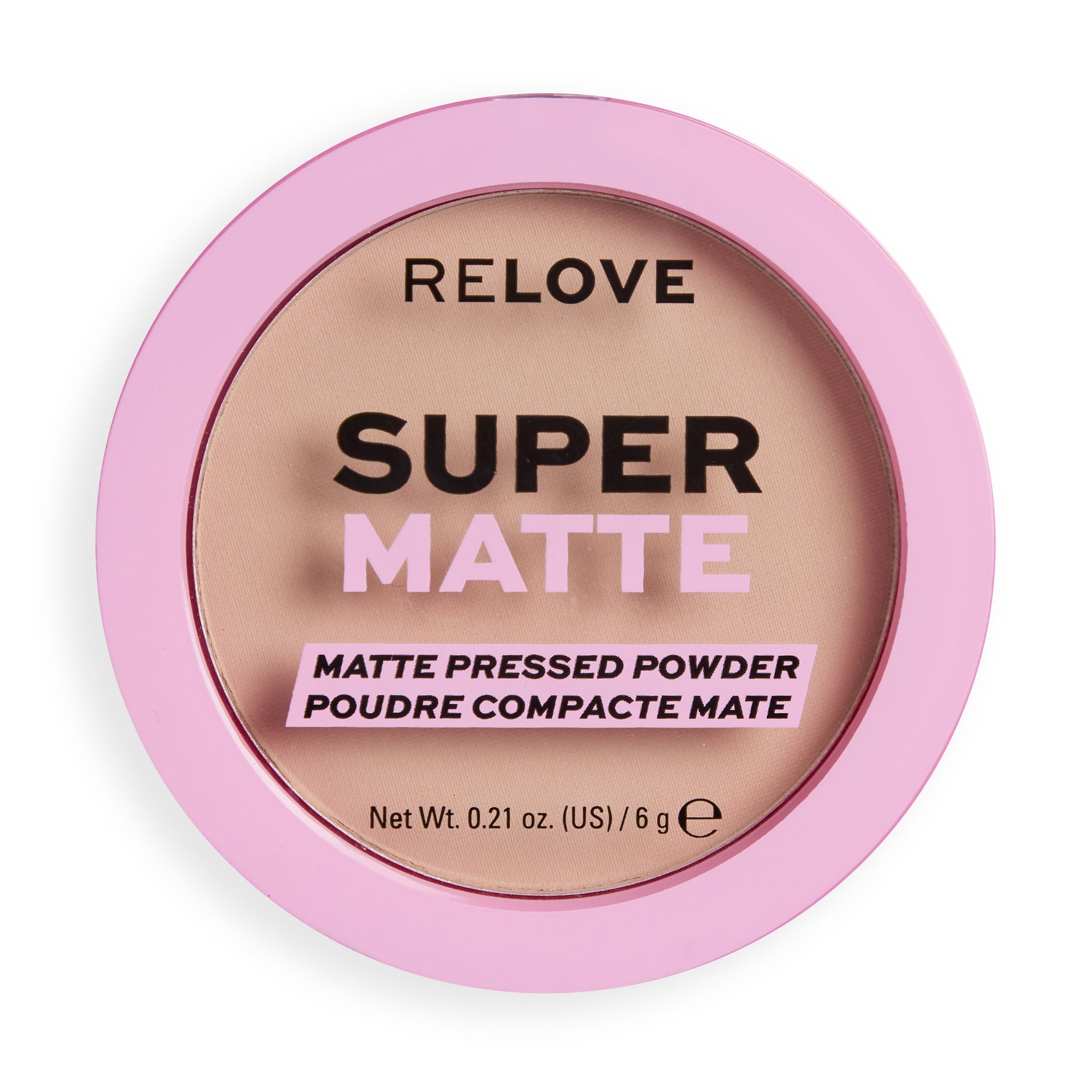 Relove By Revolution Super Matte Pressed Powder Vanilla